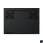 Lenovo Legion Pro 5 16IAX10H-83LU0011IN laptop bottom view showing vents and Intel Core Ultra branding.