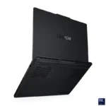 Lenovo Legion Pro 5 16IAX10H-83LU0011IN laptop with Legion logo on lid and vents on bottom.