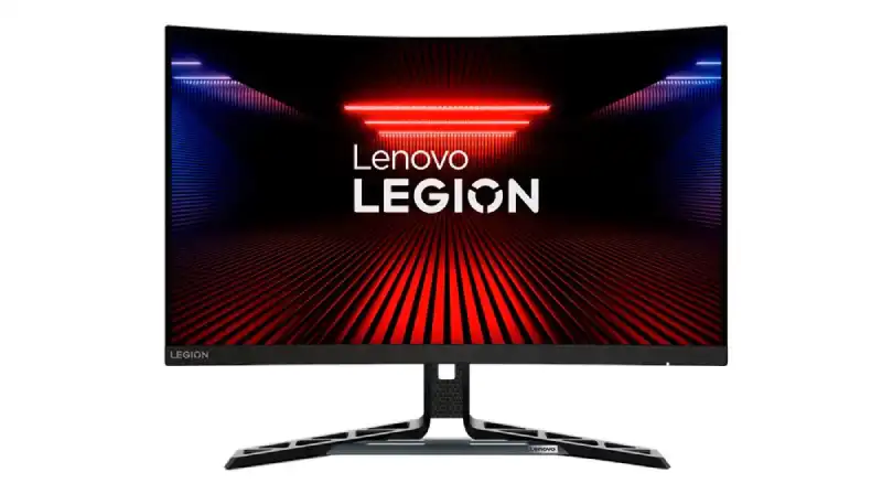 Lenovo Legion R27fc-30 27-inch FHD 280Hz VA gaming monitor with curved display.
