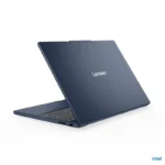 Lenovo IdeaPad Slim 3 laptop in dark blue with Intel Core i5 processor and 16GB RAM.