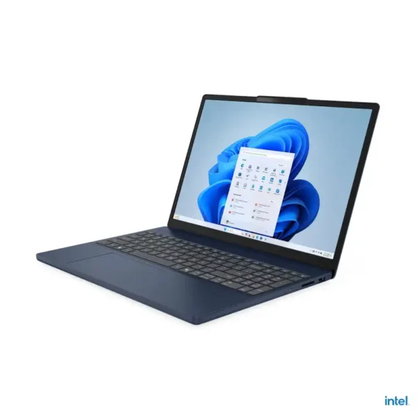 Lenovo IdeaPad Slim 3 laptop with 15.3" WUXGA display, Intel Core i5, 16GB RAM, 512GB SSD, and Windows 11.