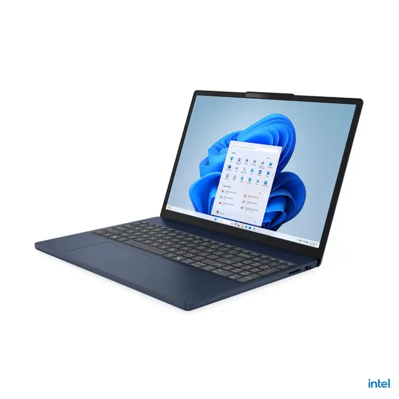 Lenovo IdeaPad Slim 3 laptop with 15.3" WUXGA display, Intel Core i5, 16GB RAM, 512GB SSD, and Windows 11.