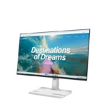 Lenovo L24D-4C 23.8-inch FHD 144Hz IPS monitor with a sleek design.