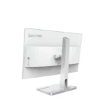 Lenovo L24D-4C monitor rear view, showing stand and ports.