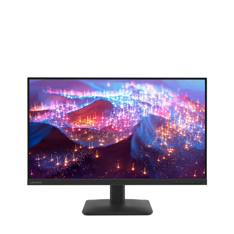 Lenovo L27-4e 27-inch FHD IPS 100Hz monitor with vibrant display.
