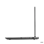 Lenovo LOQ 15ARP9 laptop side view showing ports and AMD logo.