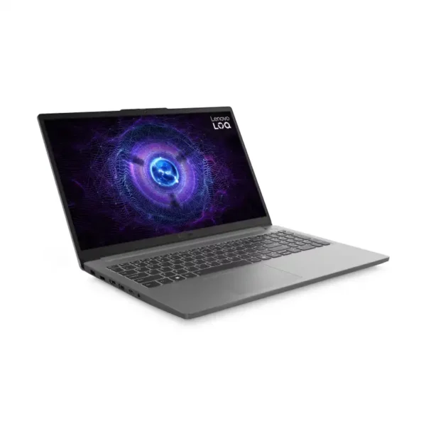 Lenovo LOQ 15IAX9E-83LK009VIN laptop with Intel Core i5, 16GB DDR5 RAM, 512GB SSD, RTX 3050, and 15.6" FHD 144Hz display.