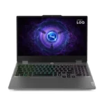 Lenovo LOQ 15IRX9 laptop with Intel Core i5, 16GB RAM, 512GB SSD, RTX 3050, and 15.6" FHD 144Hz display.