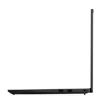 Lenovo ThinkPad E14 Gen 7 laptop side profile with USB ports visible on the right edge.