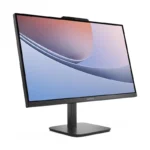 Lenovo V100-13BE005QIH all-in-one desktop with 23.8" FHD display and built-in webcam.