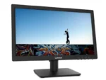 Lenovo C19-10 18.5-inch HD TN monitor with a dynamic graffiti wallpaper featuring a unicyclist.