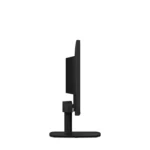 Side view of a black Lenovo C20-39 19.5-inch TN business monitor with a stand.