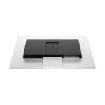 Lenovo Legion Pro 32UD-10 monitor rear view with ports and stand attachment.