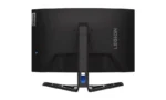 Lenovo Legion R27qc-30 monitor rear view with stand and Legion branding