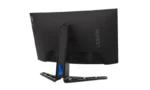 Lenovo Legion R27qc-30 monitor rear view with stand and logo.