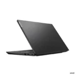 Lenovo V14 G4 ABP-82YTA018IN laptop with textured lid and AMD Ryzen processor, shown from the side.