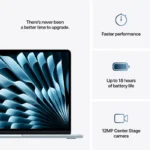 Apple MacBook Air 13-inch M4 (10-core CPU, 10-core GPU) – 24GB/512GB SSD – Sky Blue - Image 10