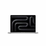 Silver Apple MacBook Pro 14-inch with M5 10-core CPU, 10-core GPU, 16GB RAM, 1TB SSD.