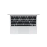Silver Apple MacBook Air 13-inch laptop with M5 10-core CPU, 8-core GPU, 16GB RAM, and 512GB SSD.