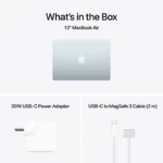 Apple MacBook Air 13-inch M5 (10-core CPU, 10-core GPU) – 24GB/1TB SSD – Sky Blue - Image 9