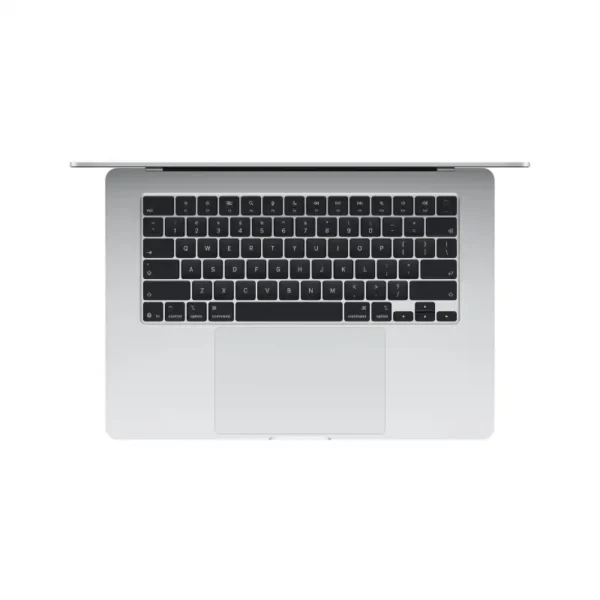 Silver Apple MacBook Air 15-inch M5 laptop with 16GB RAM and 1TB SSD.