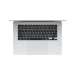 Silver Apple MacBook Air 15-inch M5 laptop with 10-core CPU, 10-core GPU, 24GB RAM, and 1TB SSD.