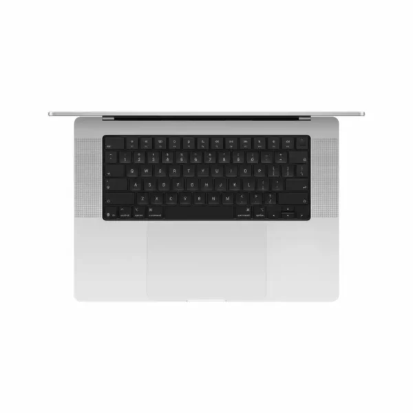 Silver Apple MacBook Pro 16-inch with M5 Pro 18-core CPU, 20-core GPU, 24GB RAM, 1TB SSD.