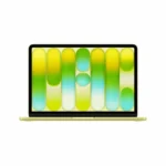 Apple MacBook Neo 13-inch A18 Pro laptop in Citrus with 6-core CPU, 5-core GPU, 8GB RAM, 512GB SSD.