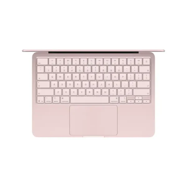 Apple MacBook Neo 13-inch A18 Pro in blush, featuring 6-core CPU, 5-core GPU, 8GB RAM, 256GB SSD.
