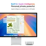 Apple Mac mini M4 desktop with 10-core CPU, 10-core GPU, 16GB RAM, and 256GB SSD.