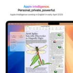 Apple MacBook Air 13-inch M4 laptop in Starlight, featuring a 10-core CPU, 8-core GPU, 16GB RAM, and 256GB SSD.