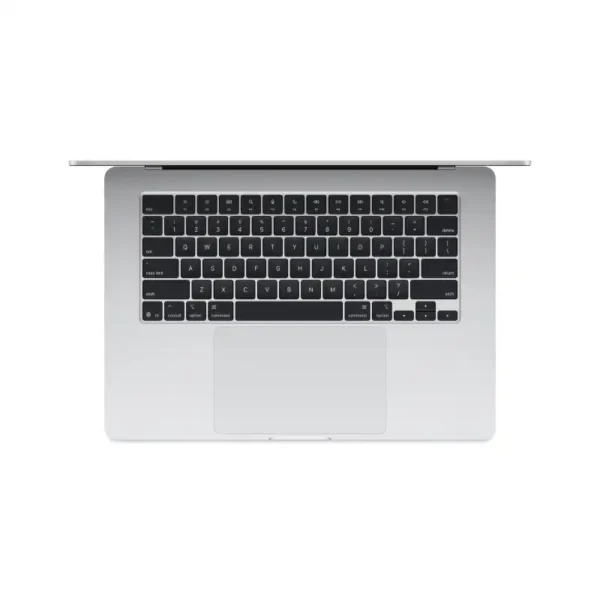 Silver Apple MacBook Air 15-inch M4 laptop with 10-core CPU, 10-core GPU, 16GB RAM, and 256GB SSD.