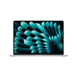 Silver Apple MacBook Air 15-inch M4 laptop with 10-core CPU, 10-core GPU, 16GB RAM, and 512GB SSD.