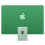 Green Apple iMac 24-inch M4 with 8-core CPU, 8-core GPU, 16GB RAM, 256GB SSD.