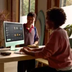 Apple iMac 24-inch M4 in pink with 8-core CPU, 8-core GPU, 16GB RAM, and 256GB SSD.