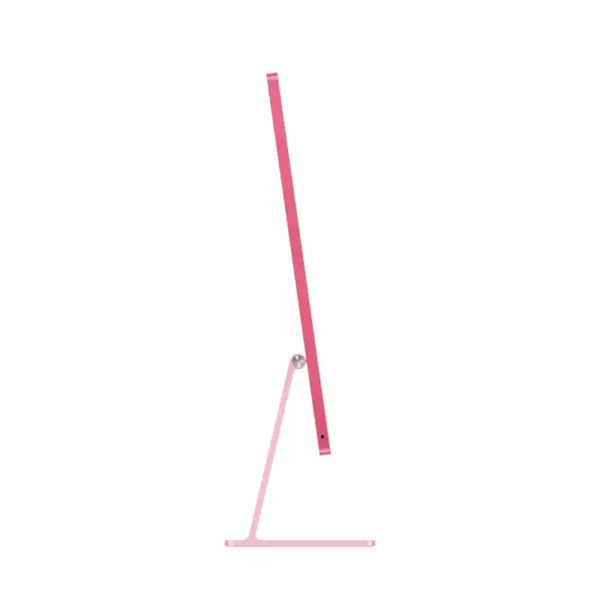 Pink Apple iMac 24-inch M4 with 10-core CPU, 10-core GPU, 16GB RAM, and 512GB SSD.