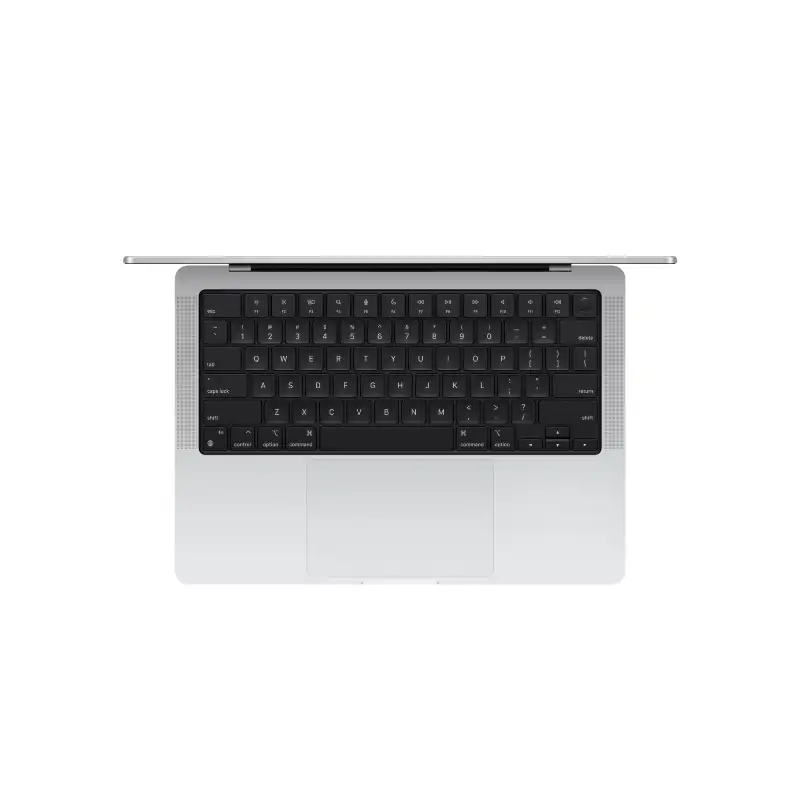 Silver Apple MacBook Pro 14-inch with M4 Max chip, 36GB RAM, and 1TB SSD.
