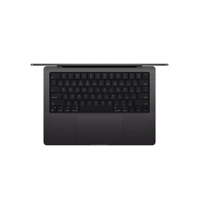 Space Black Apple MacBook Pro 14-inch M4 Max laptop with 1TB SSD and 36GB RAM.