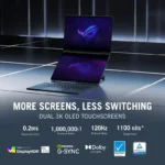 Asus ROG Zephyrus Duo GX651AX-SR099WS 16″ 3K OLED Touch RTX 5090 Gaming Laptop