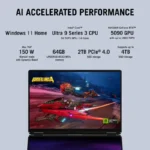 Asus ROG Zephyrus Duo GX651AX-SR099WS 16″ 3K OLED Touch RTX 5090 Gaming Laptop - Image 3