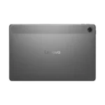 Lenovo Tab K10 Gen 2 LTE tablet in Luna Grey with rear camera and Lenovo logo.