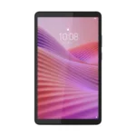 Lenovo Tab K9 Luna Grey tablet with 8.7-inch HD display, MediaTek Helio G85, 4GB RAM, and 64GB storage.