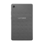Lenovo Tab K9 Luna Grey tablet back with circular texture and Lenovo logo.