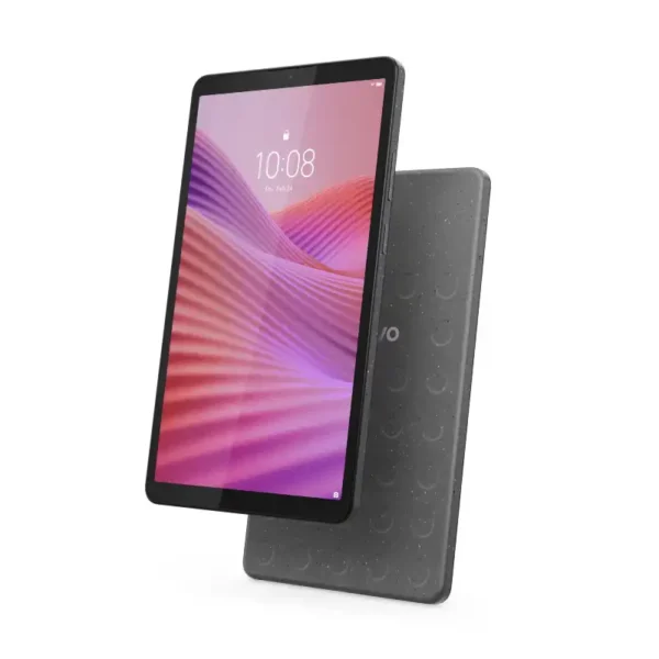 Lenovo Tab K9 LTE Luna Grey tablet with 8.7-inch HD display and 4GB RAM.