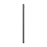 Lenovo Tab K9 LTE Luna Grey tablet side view with buttons.