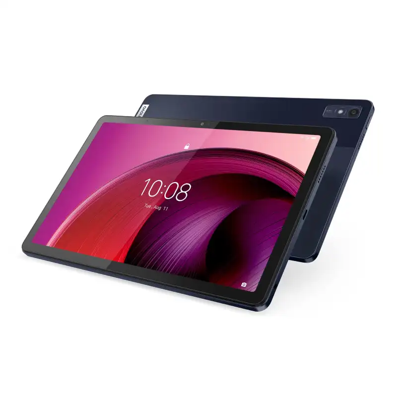 Lenovo Tab M10 5G Abyss Blue tablet with 10.61-inch 2K display and 6GB RAM.
