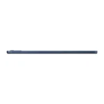 Lenovo Tab M10 5G tablet in Abyss Blue, showcasing its slim side profile with buttons.