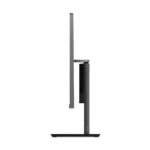 Side view of Lenovo ThinkCentre neo 50a 27 Gen 5 all-in-one desktop with a minimalist stand.