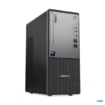 Lenovo ThinkCentre neo 50t tower desktop with Intel Core Ultra 3 processor and 512GB SSD.