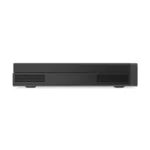Lenovo ThinkCentre neo 50q Gen 5-13C5S3H100 mini desktop with front ventilation grilles.